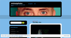 Desktop Screenshot of eminemphoto.wordpress.com