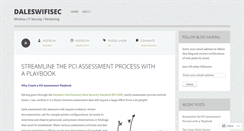 Desktop Screenshot of dalewifisec.wordpress.com