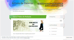 Desktop Screenshot of infinitodepalavras.wordpress.com