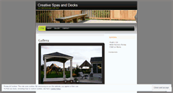 Desktop Screenshot of creativedecks.wordpress.com