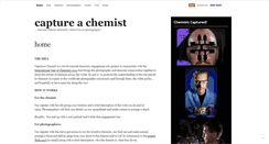 Desktop Screenshot of captureachemist.wordpress.com