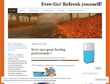 Tablet Screenshot of freego.wordpress.com