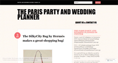 Desktop Screenshot of partyplannerparis.wordpress.com