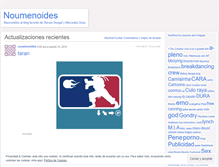 Tablet Screenshot of noumenoides.wordpress.com