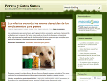 Tablet Screenshot of blogperrosgatos.wordpress.com