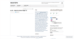 Desktop Screenshot of maxsteps.wordpress.com
