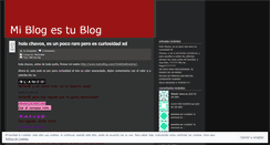 Desktop Screenshot of miweblogestuweblog.wordpress.com