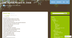 Desktop Screenshot of d4l08schulprojekte.wordpress.com