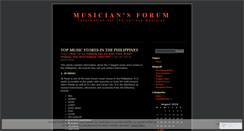 Desktop Screenshot of musiciansguide.wordpress.com