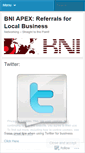 Mobile Screenshot of bniapex.wordpress.com
