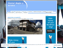 Tablet Screenshot of hostalmagiayaroma.wordpress.com