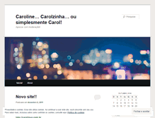 Tablet Screenshot of carolinux07.wordpress.com