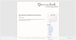 Desktop Screenshot of gemmaleak.wordpress.com