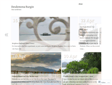 Tablet Screenshot of desdemonaburgin.wordpress.com