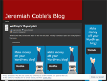 Tablet Screenshot of jeremiahcoble.wordpress.com