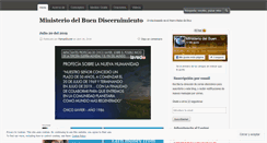 Desktop Screenshot of discernir.wordpress.com