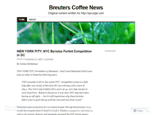 Tablet Screenshot of breuters.wordpress.com