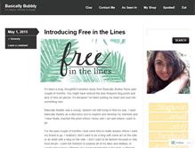 Tablet Screenshot of basicallybubbly.wordpress.com