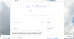 Desktop Screenshot of gabicoatsworth.wordpress.com