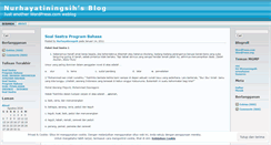 Desktop Screenshot of nurhayatiningsih.wordpress.com