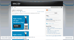 Desktop Screenshot of foldier.wordpress.com