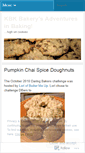 Mobile Screenshot of kbkbakery.wordpress.com