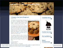 Tablet Screenshot of kbkbakery.wordpress.com