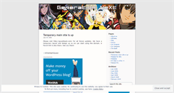 Desktop Screenshot of gxfansub.wordpress.com