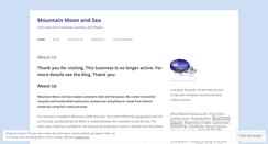 Desktop Screenshot of mountainmoonandsea.wordpress.com