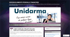 Desktop Screenshot of desenvolvimentopessoalefinanceiro.wordpress.com