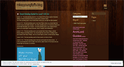 Desktop Screenshot of mikeyyoung9527.wordpress.com