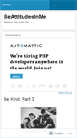 Mobile Screenshot of beattitudesinme.wordpress.com