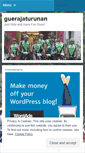Mobile Screenshot of guerajaturunan.wordpress.com