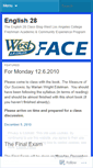 Mobile Screenshot of eng28face.wordpress.com
