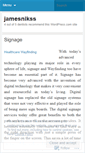 Mobile Screenshot of jamesnikss.wordpress.com