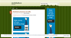Desktop Screenshot of modelado10.wordpress.com