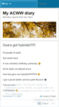 Mobile Screenshot of michelawilla.wordpress.com