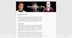 Desktop Screenshot of misanthropes.wordpress.com