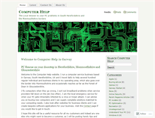 Tablet Screenshot of computerhelpgarway.wordpress.com