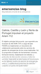 Mobile Screenshot of emerxencias.wordpress.com