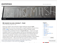 Tablet Screenshot of efesasanisimasa.wordpress.com