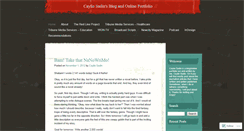 Desktop Screenshot of cayliesadin.wordpress.com
