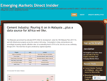 Tablet Screenshot of emergingmarketsdirect.wordpress.com