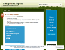 Tablet Screenshot of guruprasadv.wordpress.com