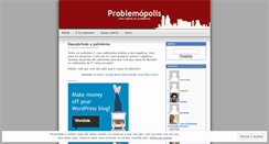 Desktop Screenshot of problemopolis.wordpress.com