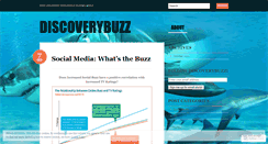 Desktop Screenshot of discoverybuzz.wordpress.com