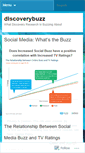 Mobile Screenshot of discoverybuzz.wordpress.com