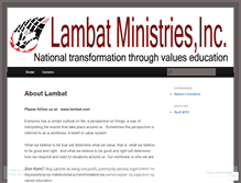 Tablet Screenshot of lambatpagasa.wordpress.com