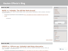 Tablet Screenshot of kauteneffects.wordpress.com