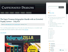 Tablet Screenshot of caffeinatedlifeform.wordpress.com
